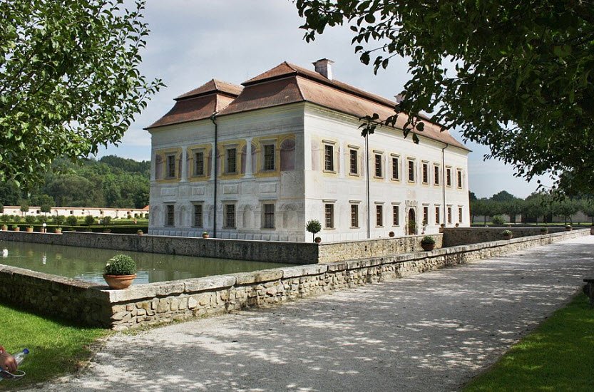 Kratochvíle State Chateau, Netolice, Czech Republic (Czechia)